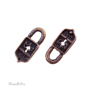 "Время рыцарей", подвеска, ант. бронза, 1 шт. (#1319)