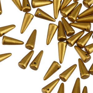 Spikes 4x10mm, Mat. Metallic Aztec Gold, 10 гр (#K0172JT)