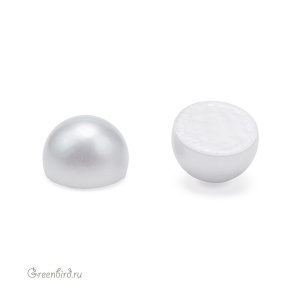 Swarovski 2081/2 Термостразы Кабошон Жемчужина SS34, иризирующий голубино-серый (#001IDGYP), 1 шт.