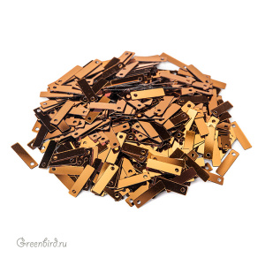 Пайетки Motivo M95 9х2,5 мм – Marrone (#8181)
