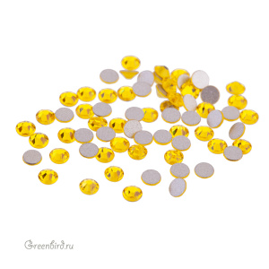 Swarovski 2058 Клеевые стразы круглые SS9, цитрин (#249), уп. 72 шт.