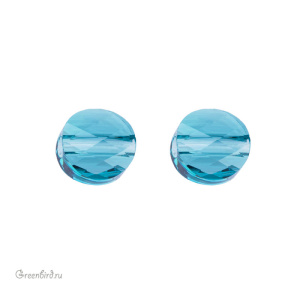 Swarovski 5052 Бусина Мини круглая 6 мм, индиколит (#379), 1 шт.