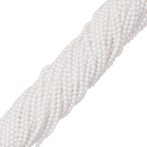 Crystalbird Жемчуг круглый 3 мм, лунное сияние, нить (#78)