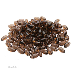 Rizo 2,5x6mm, Smoky Topaz, 10 гр (#10230)