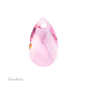 6106 подвеска Pear Shaped 28mm – Light Rose (#223) 6106 подвеска Pear Shaped 28mm – Light Rose (#223)