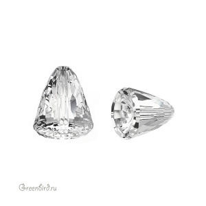 5541 Бусина Dome Bead Large 15mm – Crystal (#001)