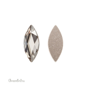2201 Кристалл холодной фиксации Marquise 14x6 мм – Silver Shade (#001SSHA)
