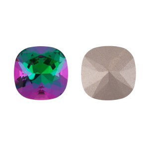 Crystalbird 4470 Кушон 12x12 мм, Гелиотроп (#001HE), 1 шт.