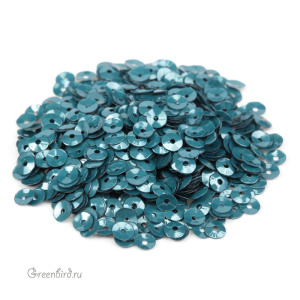 Пайетки 4мм чаша Aviazione (#6069)