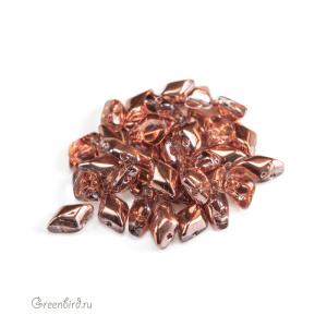 GemDuo 8x5mm – Crystal/Gold Rainbow, 5 гр (#00030/27101)