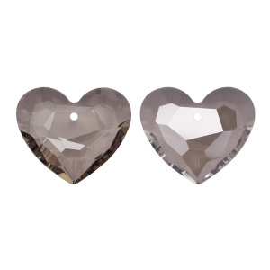 Crystalbird 6264 подвеска Сердце 28 мм, Crystal Satin (#001SA), 1 шт.