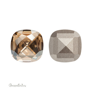 Swarovski 4461 Классический квадрат 12 мм, золотистая дымка (#001GSHA), 1 шт.