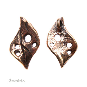 "Танец модерна", подвеска, ант. бронза, 1 шт. (#2024)