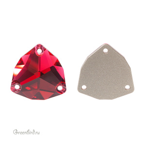 3272 Trilliant Sew-on Stone 20 мм – Scarlet (#276) 3272 Trilliant Sew-on Stone 20 мм – Scarlet (#276)