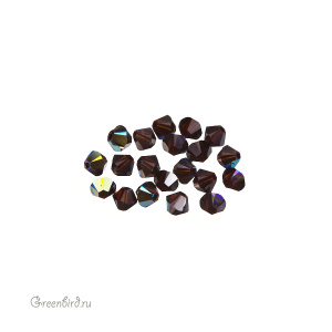 5328 Bicone 4mm – Mocca AB (#286AB) 5328 Bicone 4mm – Mocca AB (#286AB)