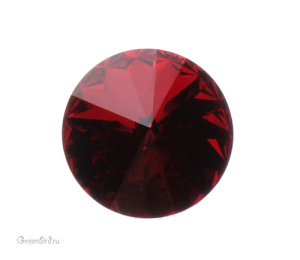 Swarovski 1122 Риволи 14 мм, сиам (#208), 1 шт.