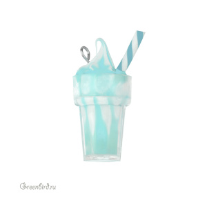 Подвеска "Фруктовое мороженое", голубой, 1 шт. (#SVA-BASE-134)