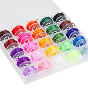 Набор резинок для браслетов, 0,8 мм, уп. 25 шт (#CN-BE-001)