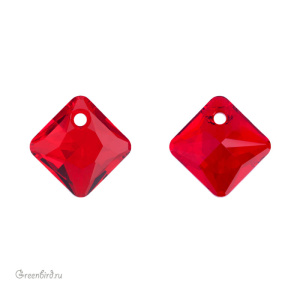 6431 подвеска Princess Cut 11,5 mm – Light Siam (#227) 6431 подвеска Princess Cut 11,5 mm – Light Siam (#227)