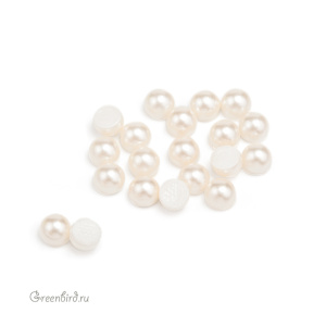 Swarovski 2081/2 Термостразы Кабошон Жемчужина SS16, кремовый жемчуг (#001CMPRL), уп. 20 шт.