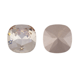 Crystalbird 4470 Кушон 12x12 мм, золотистая дымка (#001GS), 1 шт.