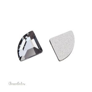Swarovski 2715 Клеевые стразы Коннектор 6 мм, серебряная ночь (#001SINI), 1 шт.
