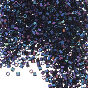 Бисер TOHO шестиугольный 15/0, металлизированный, Metallic Nebula (#82), 4,5 г