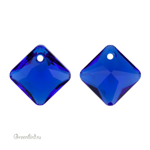 Swarovski 6431 подвеска Принцесса 16 мм, величественный синий (#296), 1 шт.