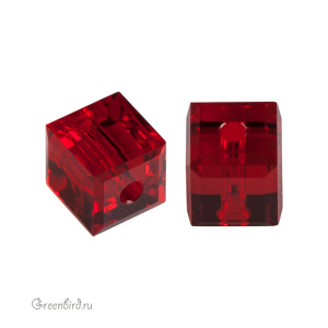5601 Бусина Cube 4mm – Siam (#208) 5601 Бусина Cube 4mm – Siam (#208)