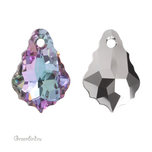 6090 подвеска Baroque 16x11mm – Vitrail Light (#001VL) 6090 подвеска Baroque 16x11mm – Vitrail Light (#001VL)