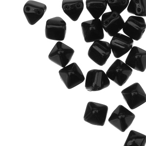 Pyramid 6mm, Jet, 20 шт. (#23980)