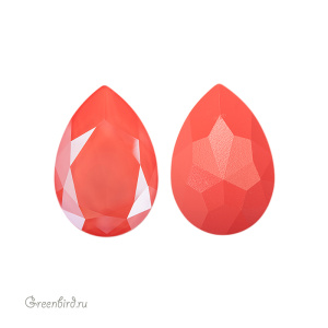 4327 Pear Flat 30х20 мм – Lacquer Light Coral (#001L116S)
