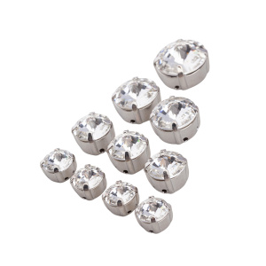 Crystalbird Микс кристаллов 1122 Rivoli – Crystal, родий, уп.10 шт. (#CBCS-MIX01)