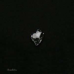 6261 подвеска Asymmetrical Heart Drop 17mm – Crystal (#001) 6261 подвеска Asymmetrical Heart Drop 17mm – Crystal (#001)