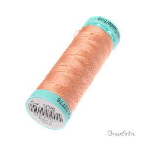 Шелковая нить Gutermann R753, 30м, лосось (#938)