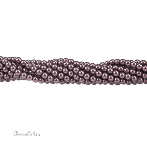 Swarovski 5810 Жемчуг 2 мм, бургунди (#301), уп. 50 шт.
