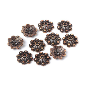 "Дети природы", чашечка, ант. бронза, 1 шт. (#0501)