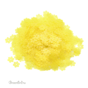 Пайетки Motivo Roselline 5 мм – Limone (#216F)