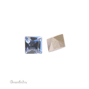Swarovski 4428 Квадрат 4 мм, светлый сапфир (#211), 1 шт.