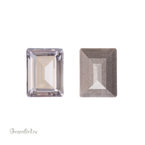 Swarovski 4527 Прямоугольник 8x6 мм, серебристая дымка (#001SSHA), 1 шт.