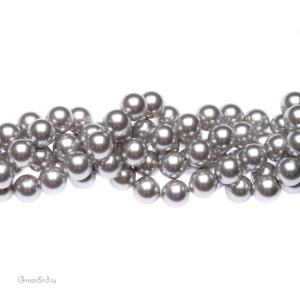 Жемчуг 8 мм #5810 Light Grey (#616)