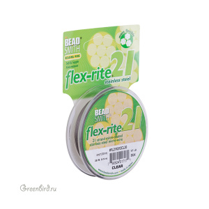 Тросик flex-rite 21 – 0,30 мм, прозрачный #FL21X(012CL)30