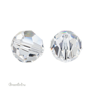 5000 Бусина круглая 12mm – Crystal (#001)