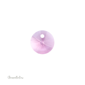 6428 подвеска Mini Disk Pendant 6mm – Light Rose (#223)
