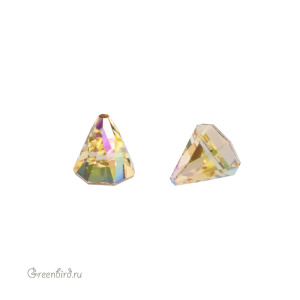 2019 Кристалл холодной фиксации Round Spike 5х5 мм – Light Topaz Shimmer (#226SHIM), 1шт.