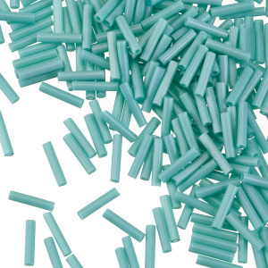 Бисер TOHO Bugle стеклярус 9 мм – Непрозрачный (#55), 10 г