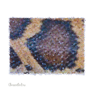 623482 Кристальная ткань Motif 40x30 мм – FP23863/Crystal Mix (#022/001M500)