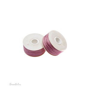 Нить NYMO размер D, катушка (Heather pink)