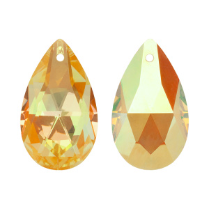 Crystalbird 6106 подвеска Капля 28 мм, Crystal Sun (#001SU), 1 шт.