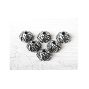 Чашечка, ант. серебро, 1 шт. (#С2973)